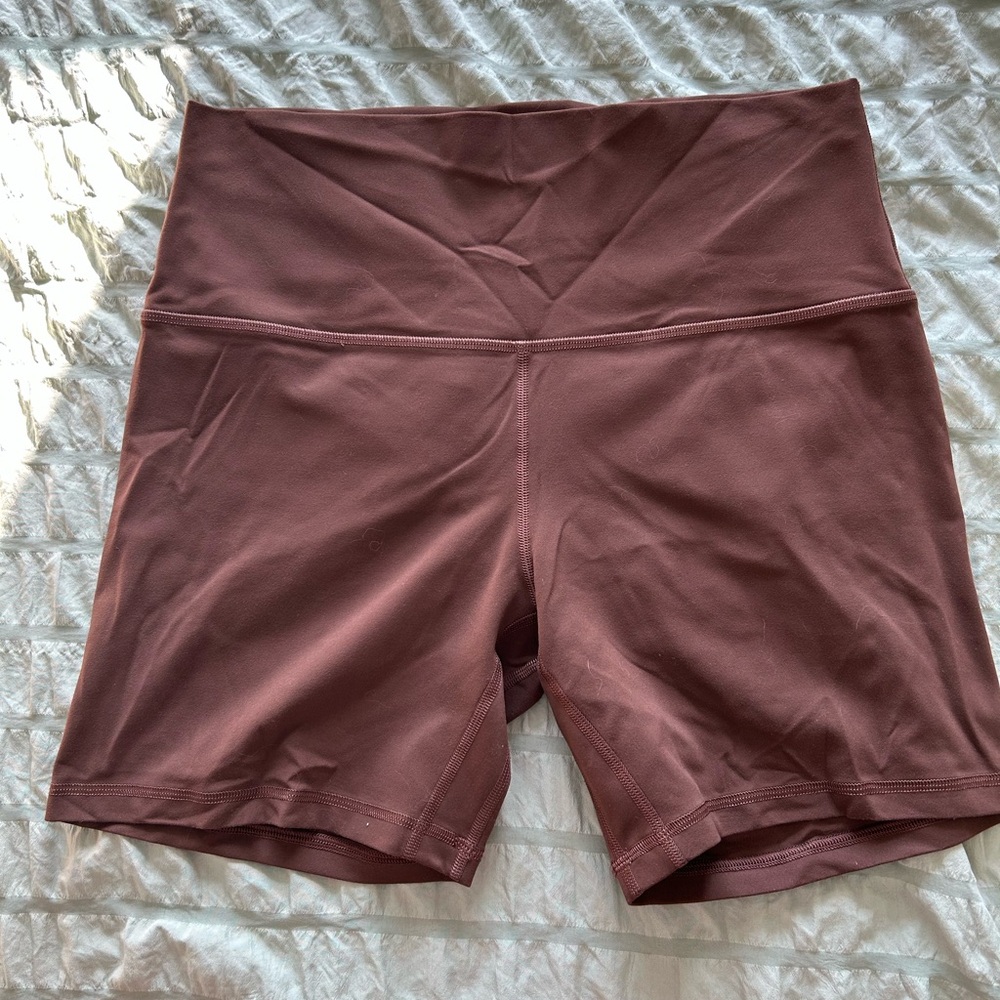 Lululemon Athletica java Align shorts 6 in